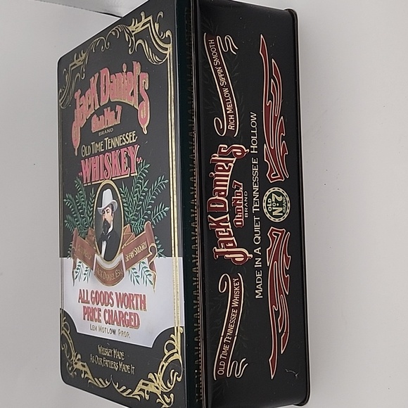 Vintage Jack Daniel's Tin Old No. 7 Embossed 10.5" X 8" - Picture 3 of 8